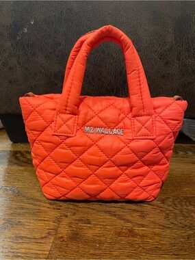 MZ Wallace Poppy Petite Metro Tote Deluxe
